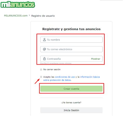 como registrarse en milanuncios|Cómo registrarse en Milanuncios: Pasos para formar parte de la。